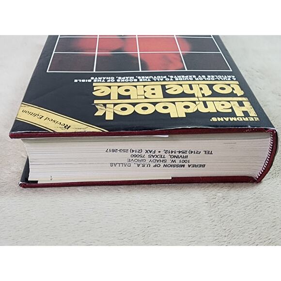 Book Handbook To The Bible Eerdmans Full Color Guide Year 1987 Michigan - Picture 14 of 16